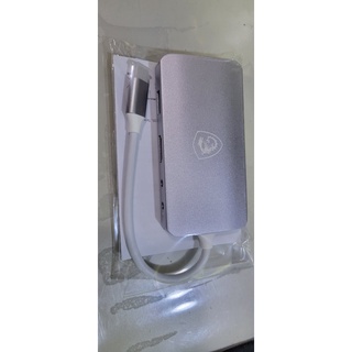 點子電腦-北投.. 微星MSI 9合1 多功能 Type C介面 擴充埠 USB RJ45 HDMI顯卡讀卡機900元