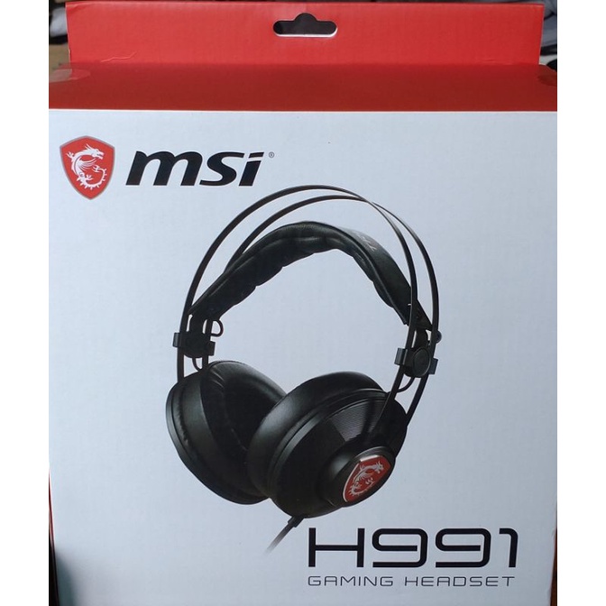 MSI H991 電競耳機（耳罩式）