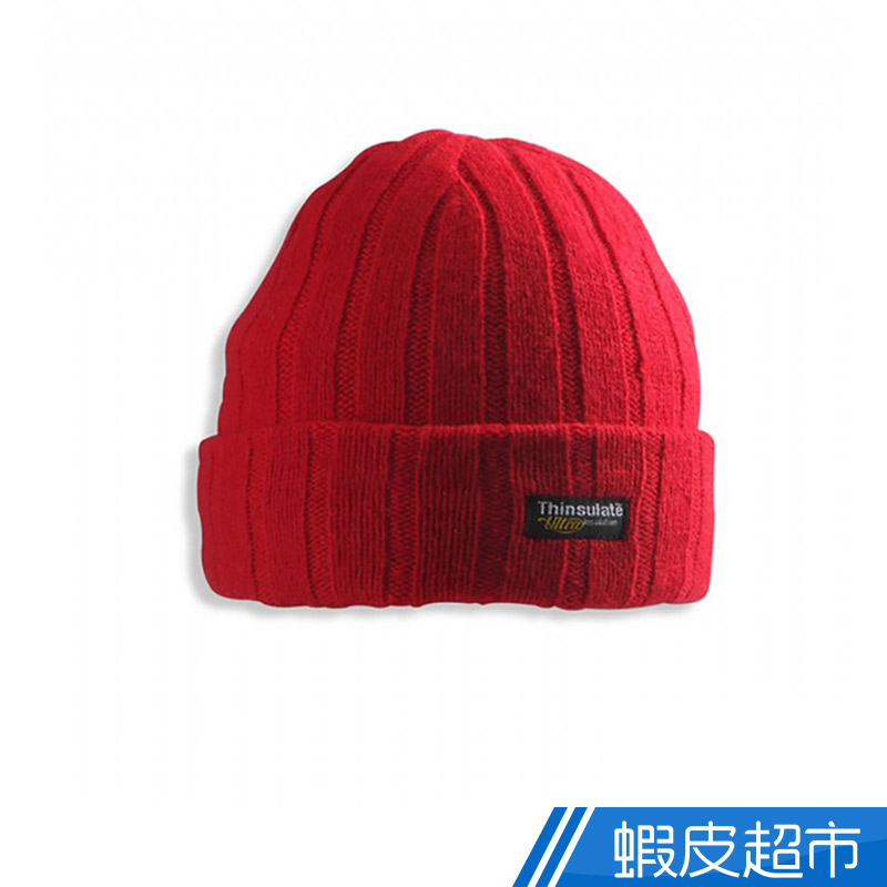 SNOWTRAVEL 3M防風透氣保暖羊毛帽(素面摺邊) (紅色)  現貨 款式 STAR018e-RED 蝦皮直送