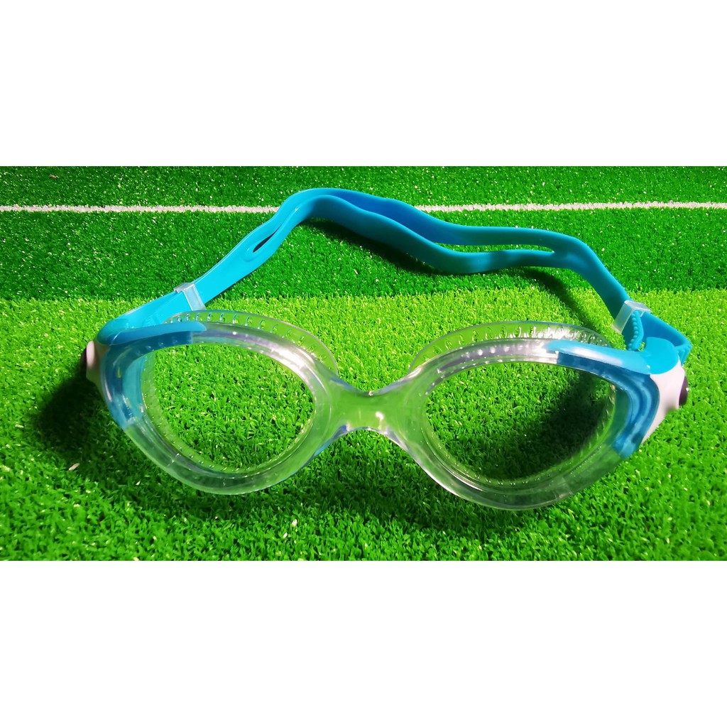 SPEEDO 成人運動泳鏡 Futura Biofuse 透明/藍