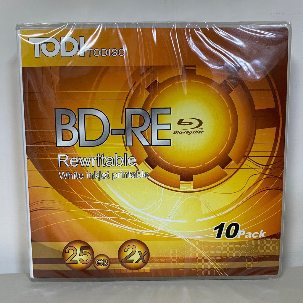 BD-RE 2X 25G 可列印可重複讀寫燒錄藍光空白光碟 10片裝 空白片 燒錄片 光碟片 藍光片 燒錄光碟 台灣製