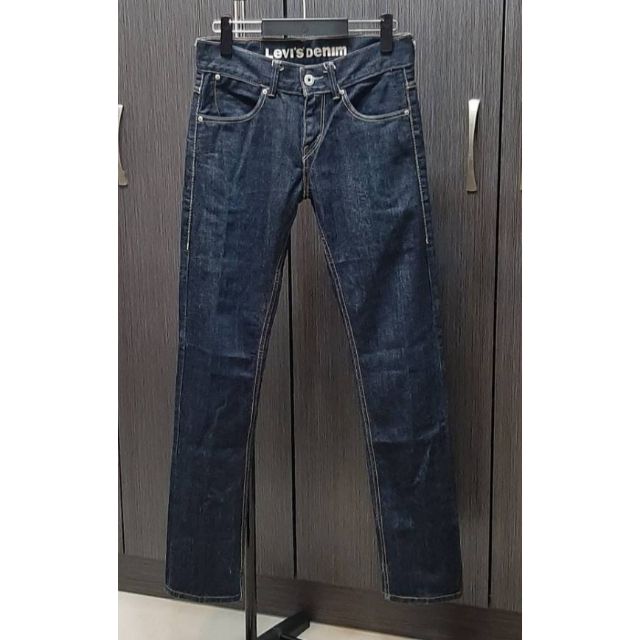 （客訂勿下標）正品LEVIS522 男深藍原色低腰直筒牛仔褲W30/L34