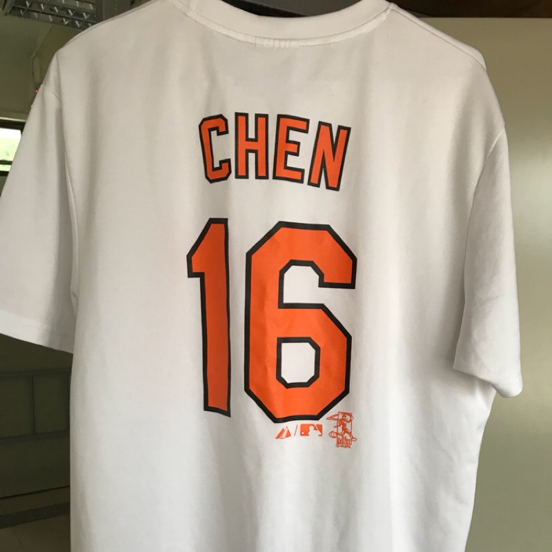 陳偉殷 巴爾的摩金鶯隊主場背號T恤 美國大聯盟 MLB 快速排汗透氣 號碼衣 球衣