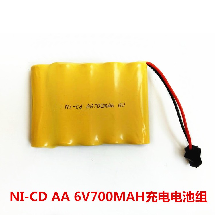 【傳說企業社】遙控車充電電池Ni-CD AA 700mAh 6V SM接口充電電池 3853A可用