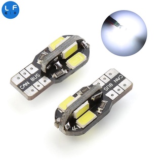 車用LED示寬燈 T10 8SMD 5730 小燈泡解碼 牌照燈 閱讀燈 門燈 車頂燈#汽車配件