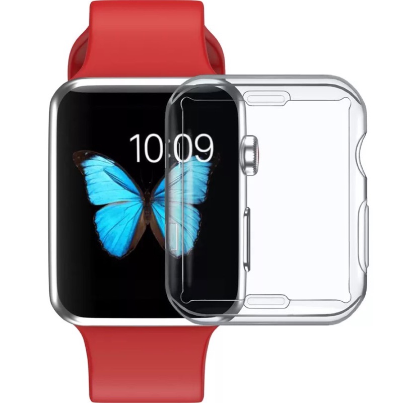 apple watch2保護殼TPU蘋果手錶保護套iwatch3透明矽膠套38 42mm