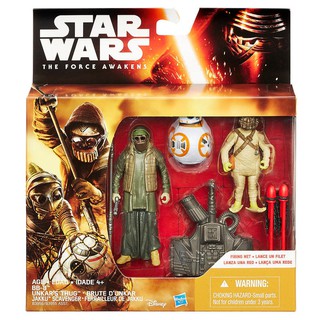 「芃芃玩具」星際大戰 star wars 原力覺醒 3.75吋 雙入人物組BB-8 ＆unkars貨號34926
