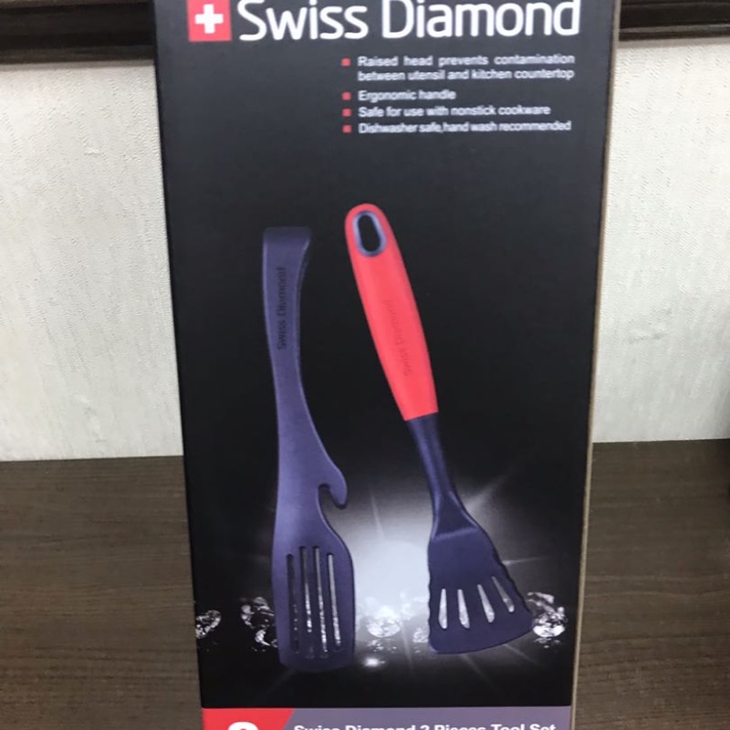 Swiss Diamond鍋鏟料理夾組