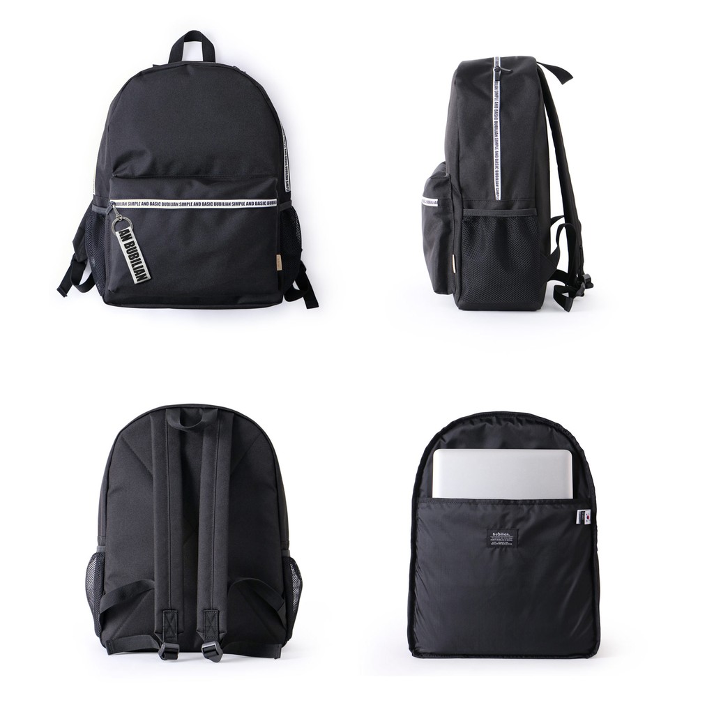 韓國代購 Bubilian Zipper Point Backpack 後背包 上學包 情侶包