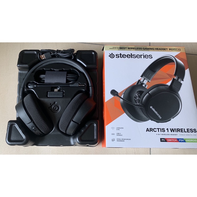 二手-Steelseries Arctis 1 wireless 無線耳機