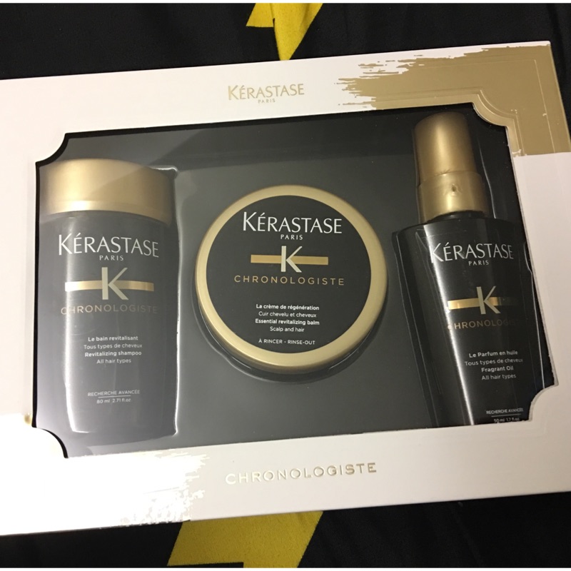 KERASTASE 巴黎卡詩黑鑽逆時奢華體驗組