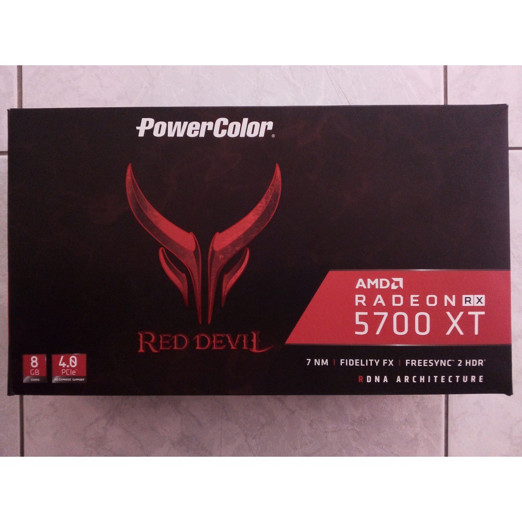二手PowerColor RED DEVIL RX5700XT