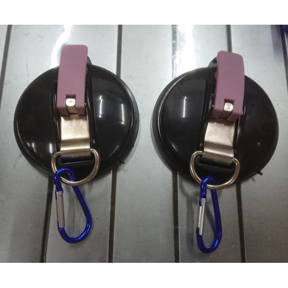 車頂吸盤車邊帳吸盤車宿車泊車露車用強力吸盤汽車吸盤超級吸盤車邊帳利器車邊天幕拉繩器 送葫蘆扣