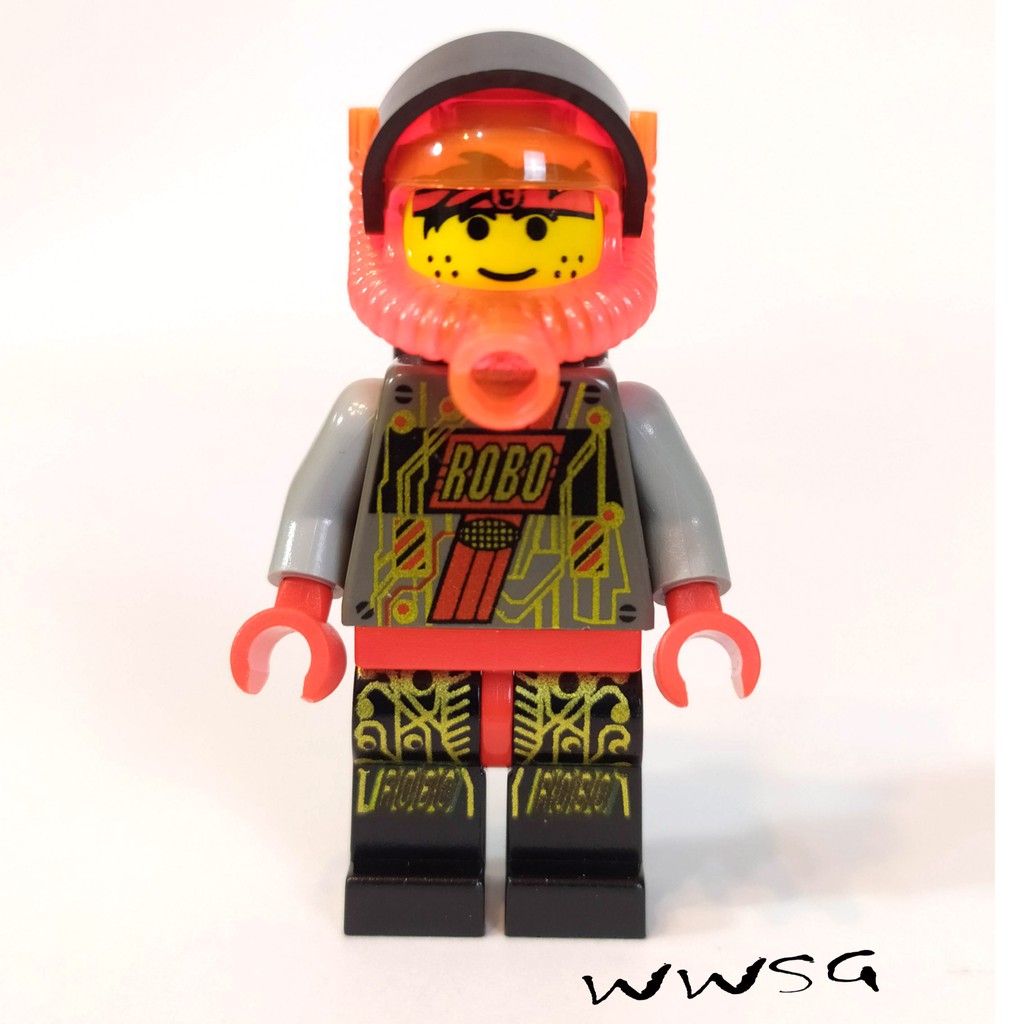 ☢️玩物喪志 1997年 LEGO樂高人偶 絕版太空人 (科技武器配件零件二手磚散磚超級英雄DC星際大戰第三方正版