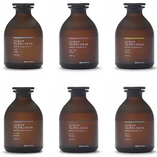 日本 MUJI 無印良品 空間芬香油 空間香氛油180ml 木質森林、綠意、柑橘、草本、花香、清晰 擴香 擴香瓶