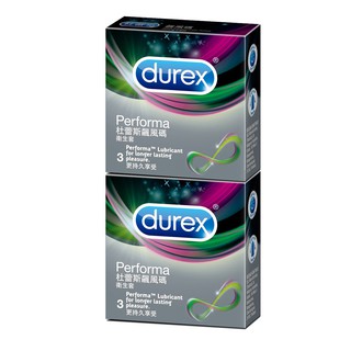 Durex杜蕾斯 飆風碼保險套 3入x2 共6入