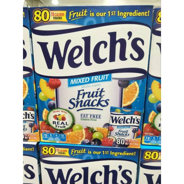 Welch's 果汁軟糖 2 公斤#919157好市多代購 #303# 糖果 果汁