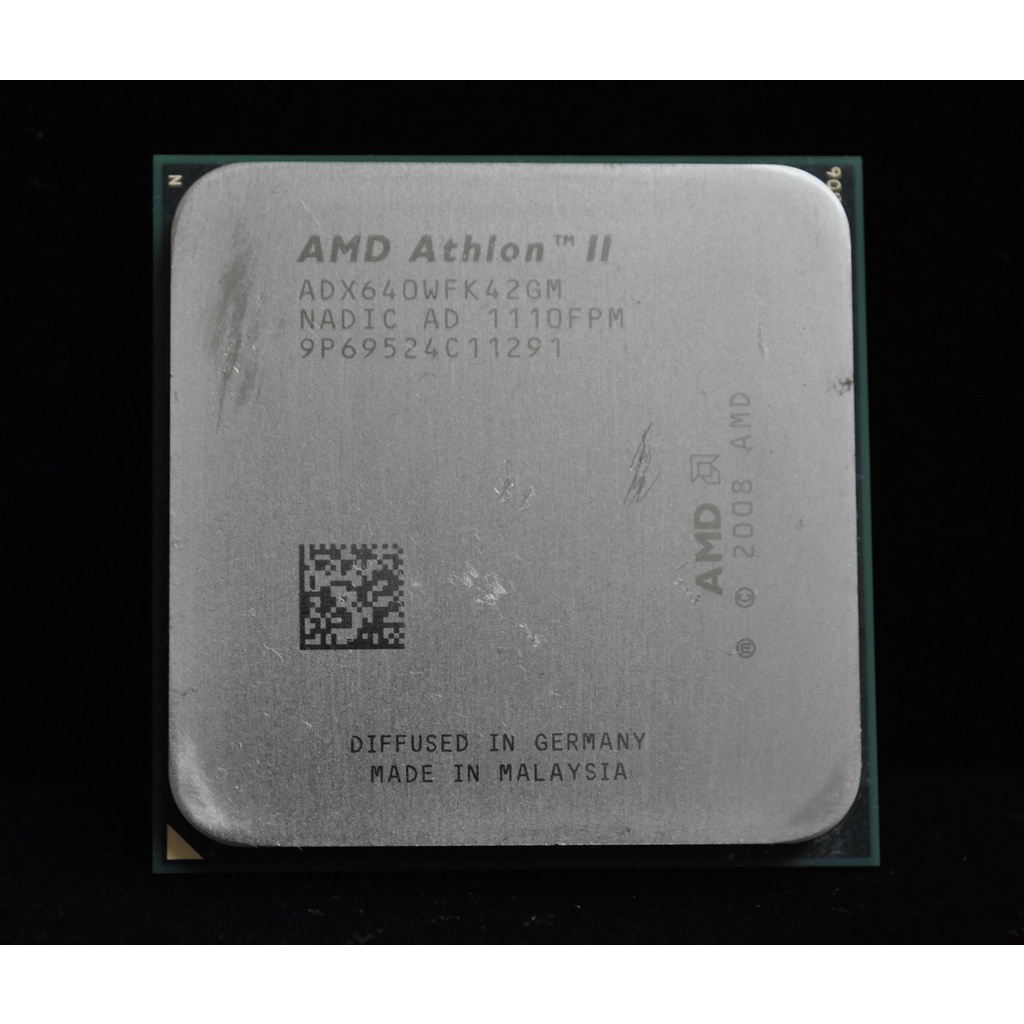 AMD Athlon II X4 640 四核盒裝正式版 (AM3 3.0G) 620 630 635 645 參考