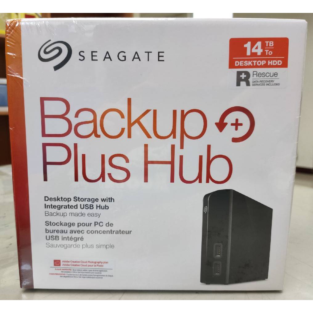 現貨 全新 可刷卡 希捷 Seagate Backup Plus 14TB USB 外接硬碟