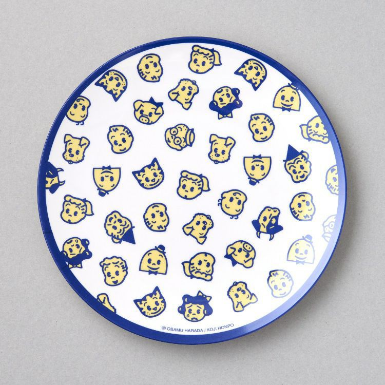 日本 OSAMU GOODS 田原治 / 白底藍圓 /可愛小餐盤