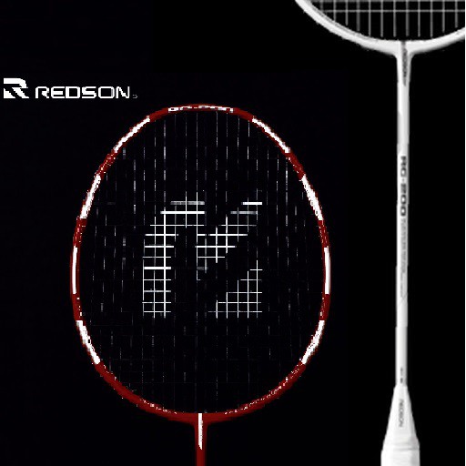 【英明羽球】REDSON(瑞森)  羽球拍 RG-200 (白/紅)