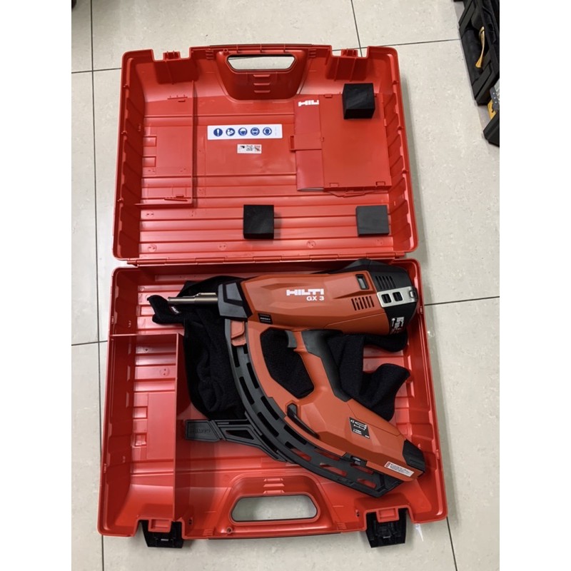 全新外匯 喜利得 gx3 瓦斯釘槍 hilti gx3 瓦斯釘槍 水貨