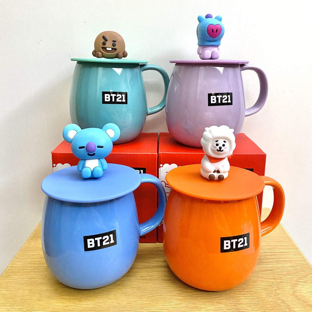 全新現貨⚡️BT21馬克杯🌟BTS防彈少年團聯名馬克杯🌟 SHOOKY KOYA RJ MANG