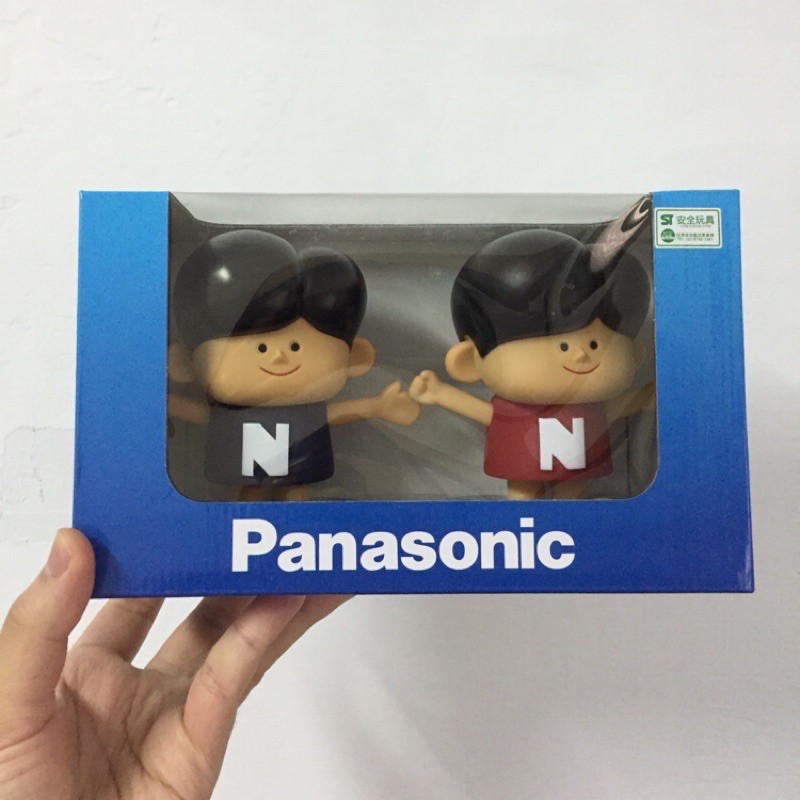 【 全新商品】Panasonic國際牌100周年創業紀念公仔娃娃存錢筒（2入) SP-1888