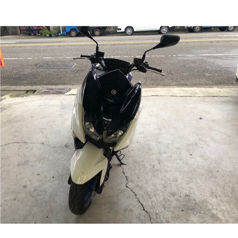 山葉yamaha Force 155 機車藍白中古車二手車自售2手車 蝦皮購物