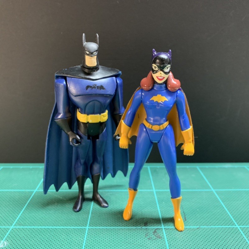 1997 Kenner 蝙蝠俠 + 蝙蝠女 兩人合售 Batman DC