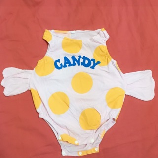 嬰兒純棉包屁衣‼️ 糖果造型 連身服 candy 二手