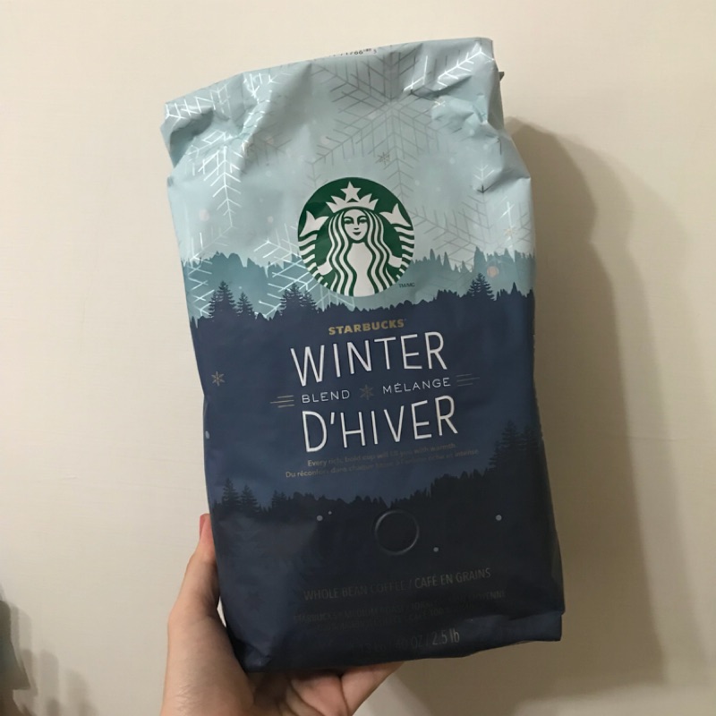 Starbucks 星巴克咖啡豆 冬季限定款 costco大包裝 中烘培