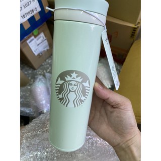 A現貨 韓國星巴克淺綠色不銹鋼保溫杯 350ml A2020041