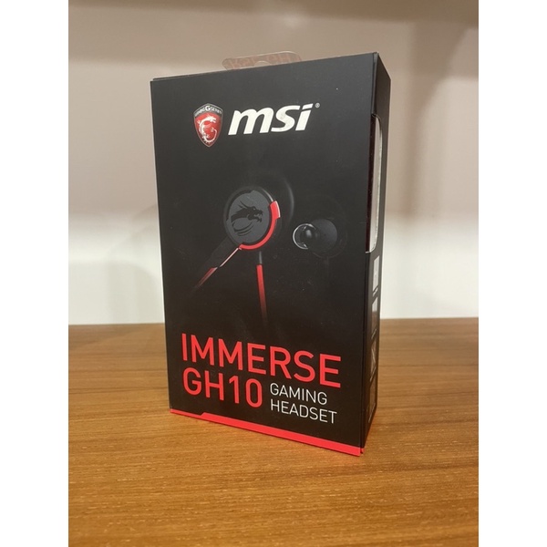 MSI IMMERSE GH10 耳塞式電競耳機