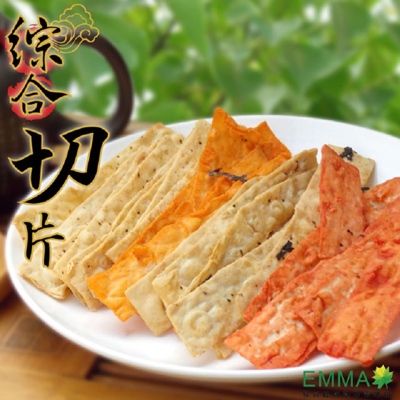 綜合切片 300g大包 韓式切片海苔 鮭魚 黑胡椒 泡菜 5種綜合包 易買健康