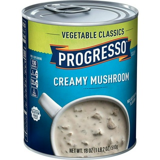 🥣Progresso 美國 奶油蘑菇濃湯 罐頭 Creamy Mushroom