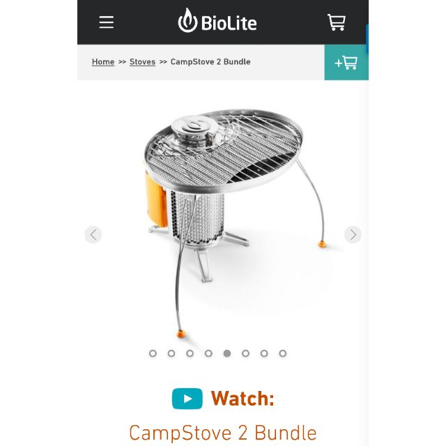 Biolite campstove bundle 火力發電爐 電力爐 柴火爐 烤肉神器 全套配備