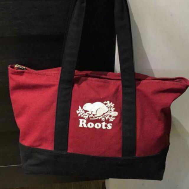 roots 旅行袋 行李袋 托特包