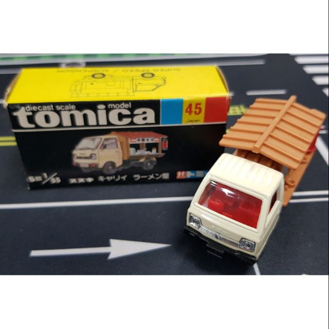 tomica 黑盒 45 拉麵車 日本製