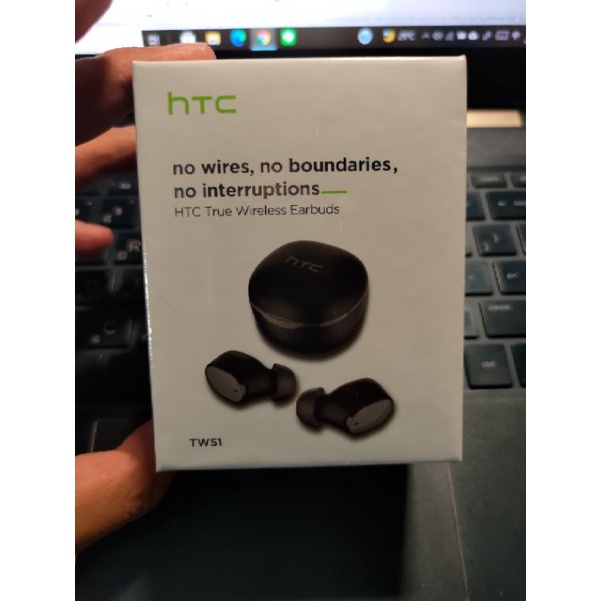 全新 HTC馬卡龍真無線藍芽耳機 黑