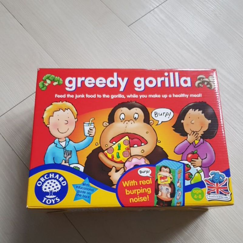 orchard toys greedy gorilla 貪吃猩猩