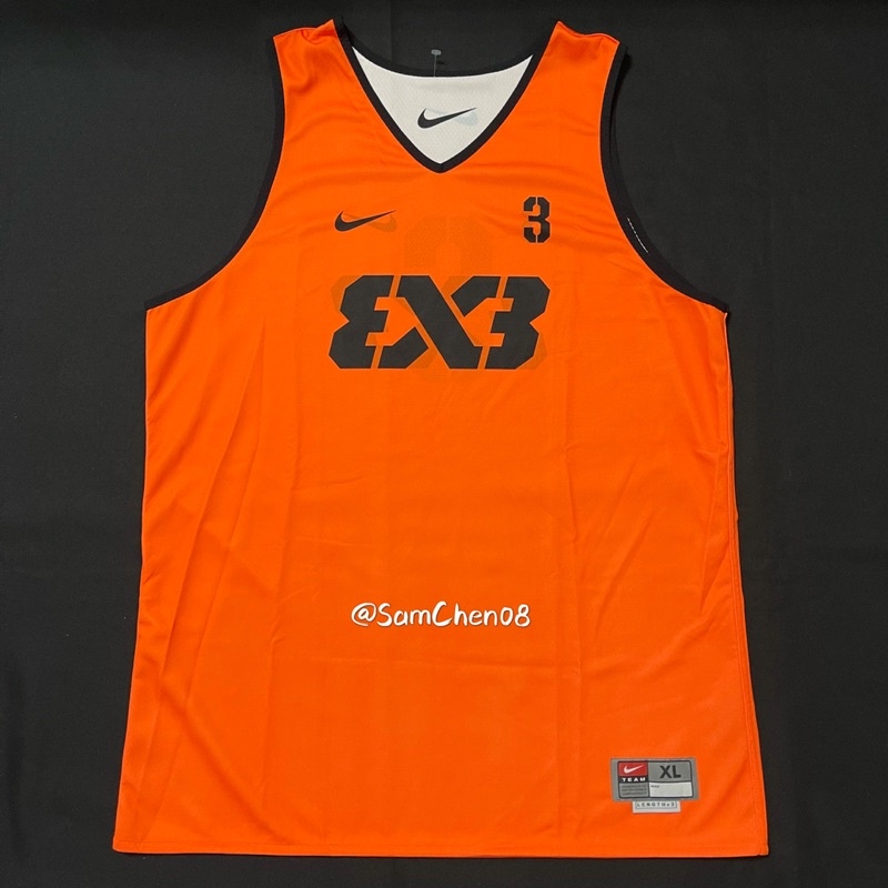 Nike FIBA 3x3 球員版 雙面 球衣 背心 練習衣 美國隊 Kobe Jordan Dusan Romeo