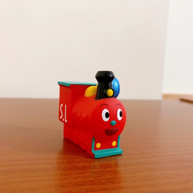 麵包超人 SL 紅色小火車 軟膠玩具