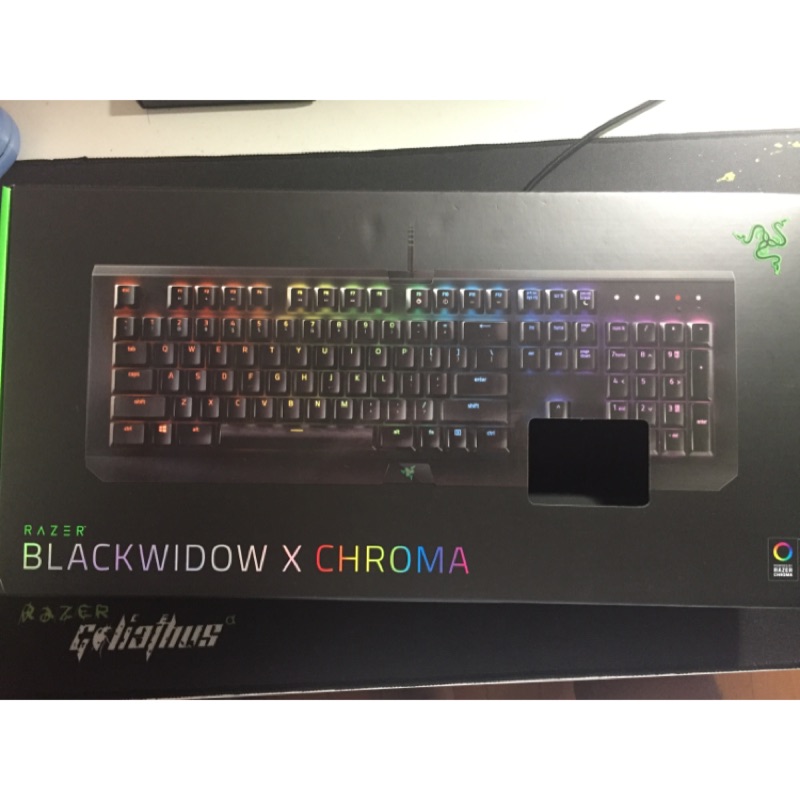 雷蛇 Razer BlackWidow X Chroma 幻彩裸軸