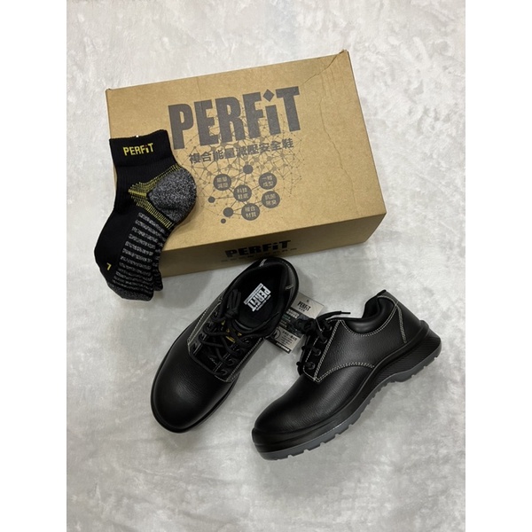 【PERFiT】油汙止滑+防穿刺！輕量舒適一體成型安全鞋(工作鞋/PT002-BK)