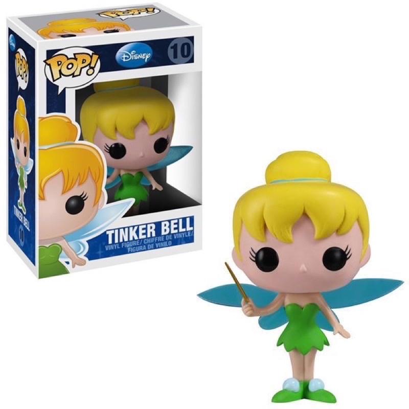 （卡司旗艦）FUNKO POP 10 迪士尼 小叮噹 彼得潘 小精靈 小飛俠 奇妙仙子 TINKER BELL 代理版