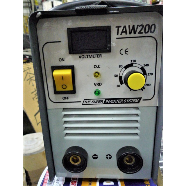 ~金光興修繕屋~台灣製 威爾特WELDTEC TAW200 電壓220V變頻 防漏電電焊機 比ARC200 更高一等