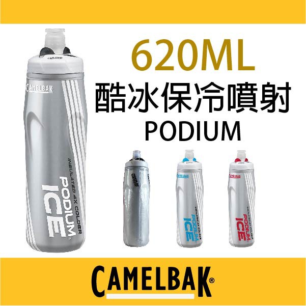 Camelbak ICE 四倍保冰保冷620ML噴射水壺