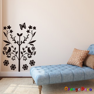 【橘果設計】花紋 壁貼 牆貼 壁紙 DIY組合裝飾佈置