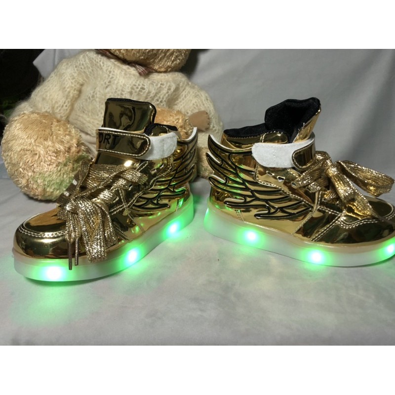 廣州發光鞋, 帶 USB LEB 燈兒童